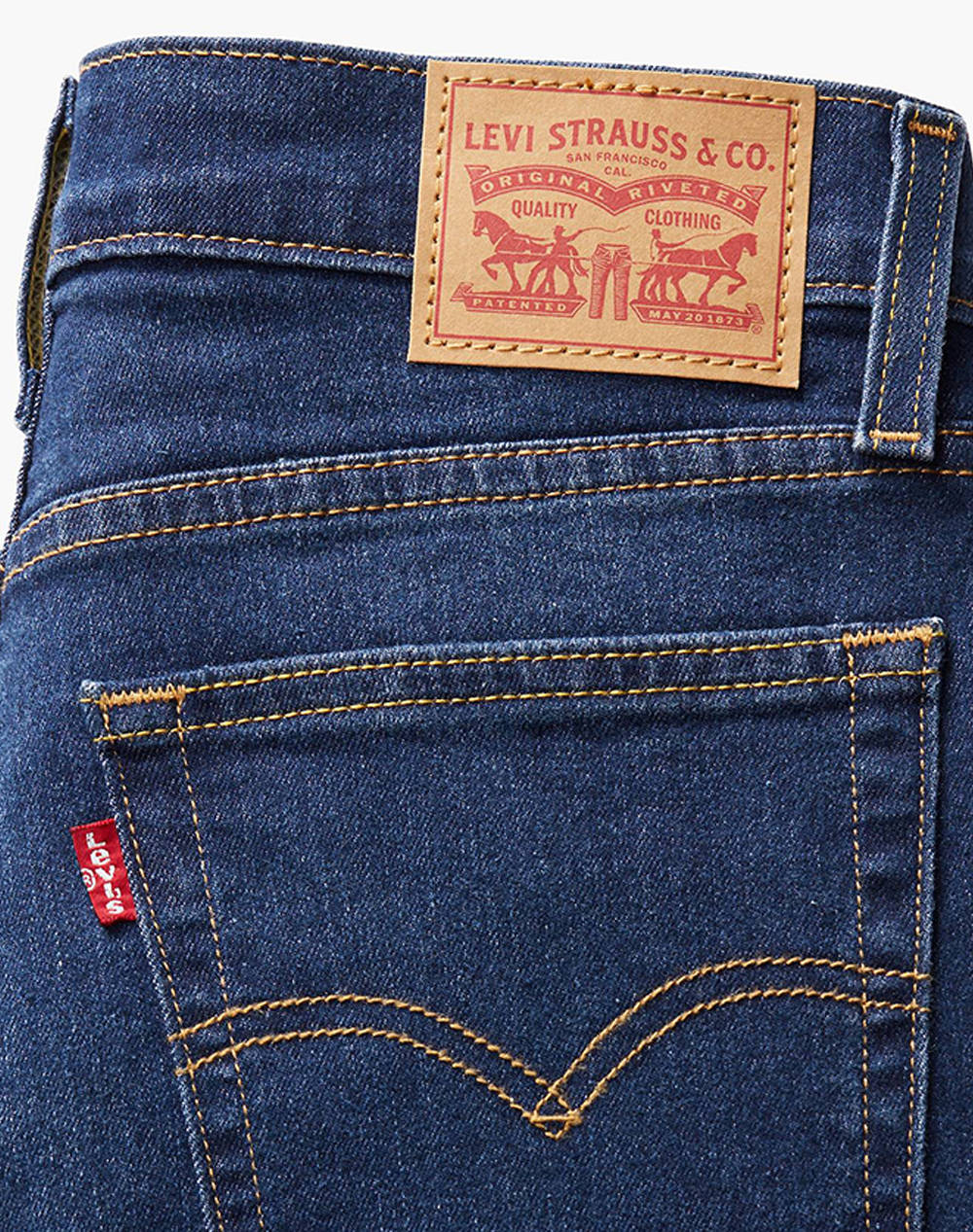 LEVIS 724 HIGH RISE STRAIGHT