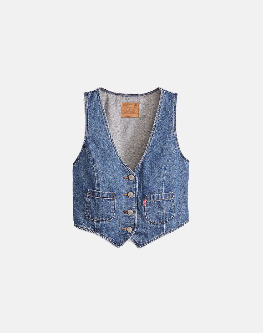 LEVIS TAILORED VEST DENIM