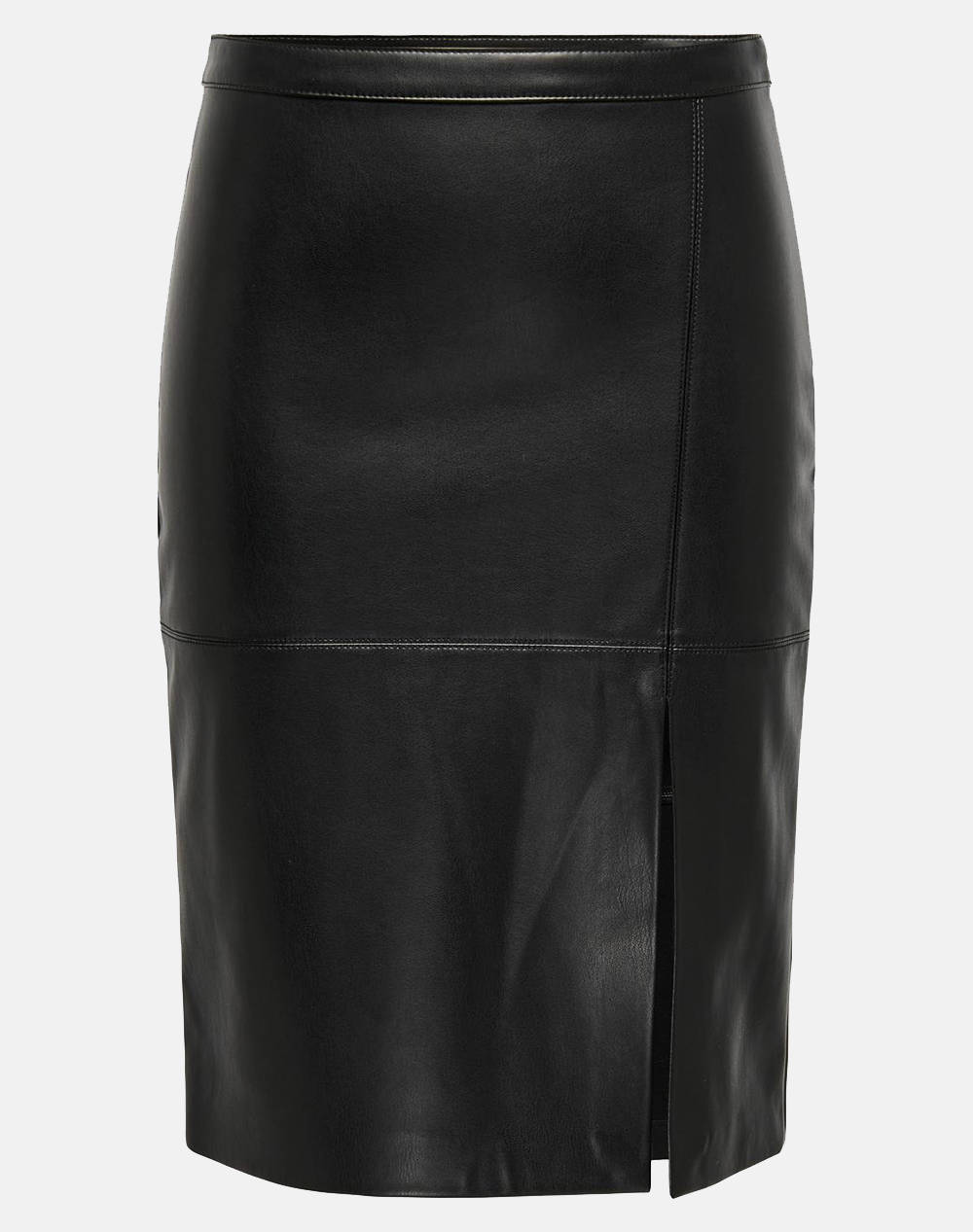 ONLY ONLNEWOLINE FAUX LEATHER SKIRT CC OTW