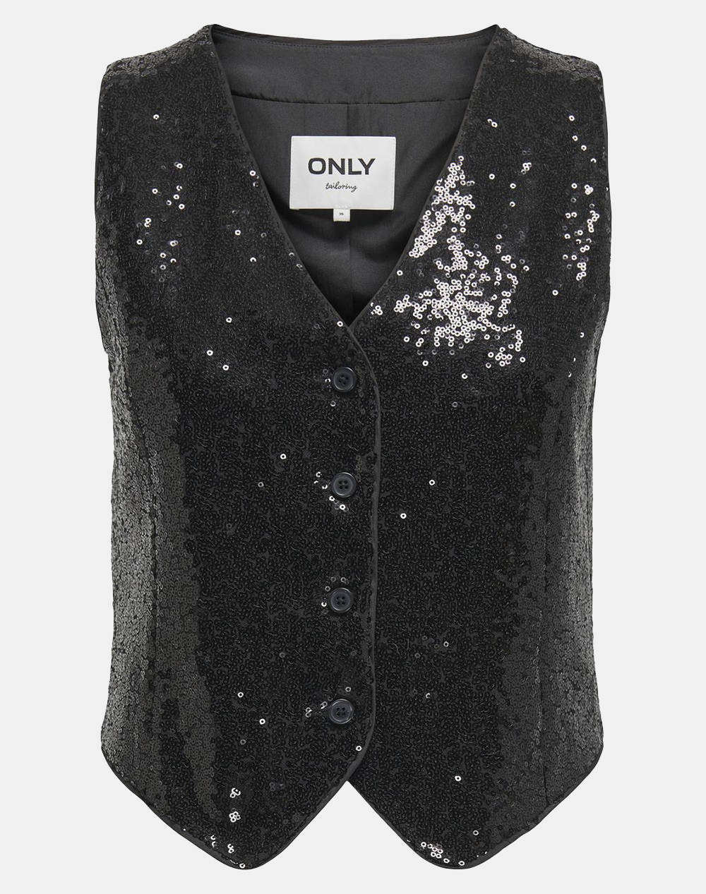 ONLY ONLSTEO LIFE S/L SEQUIN VEST TLR