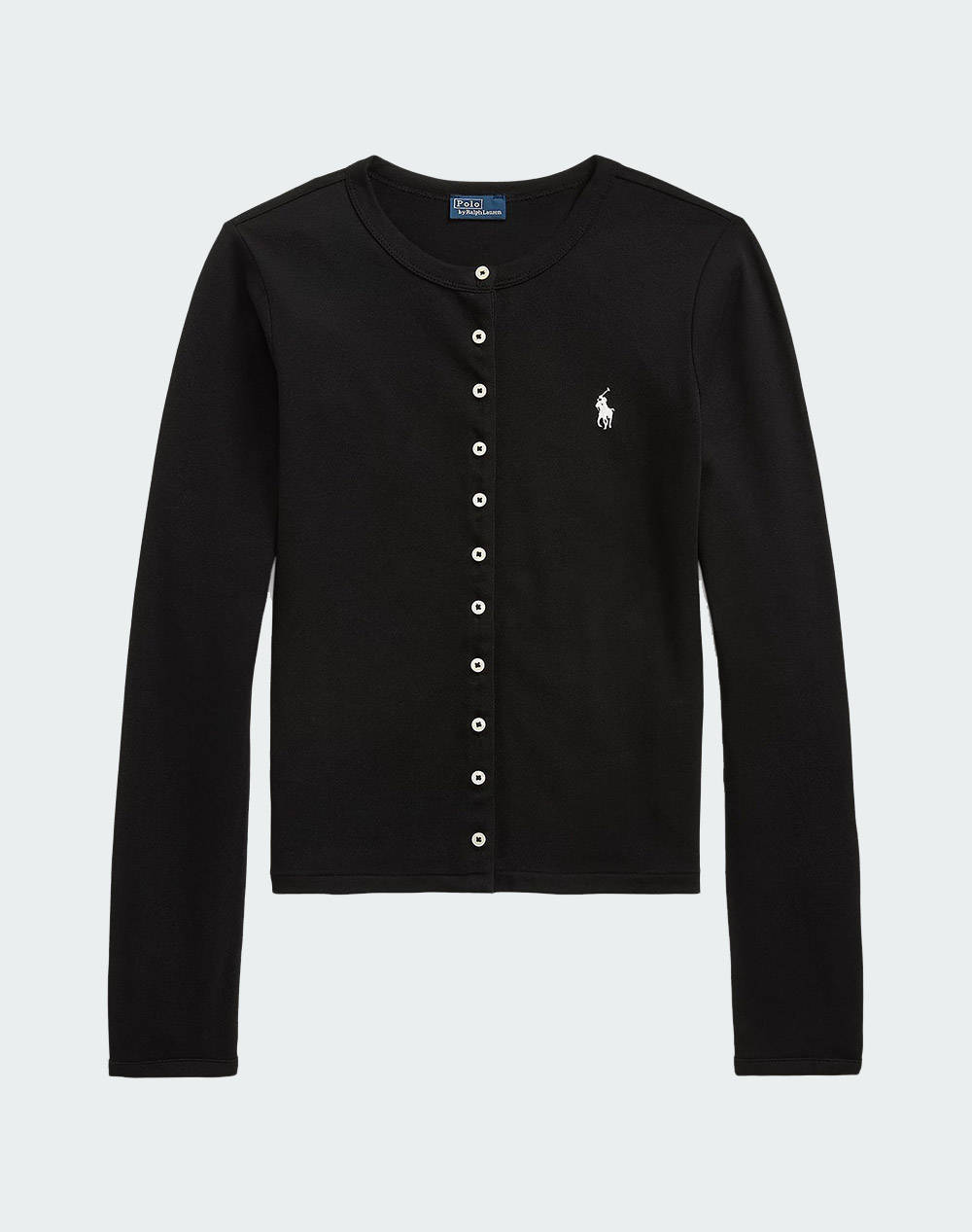 RALPH LAUREN CN MSH BT-LONG SLEEVE-CARDIGAN