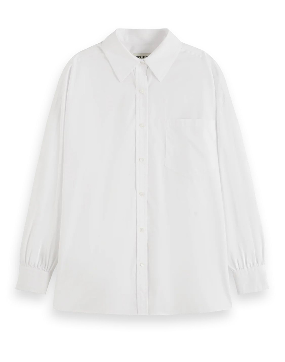 SCOTCH&SODA CORE GIRLFRIEND POPLIN SHIRT