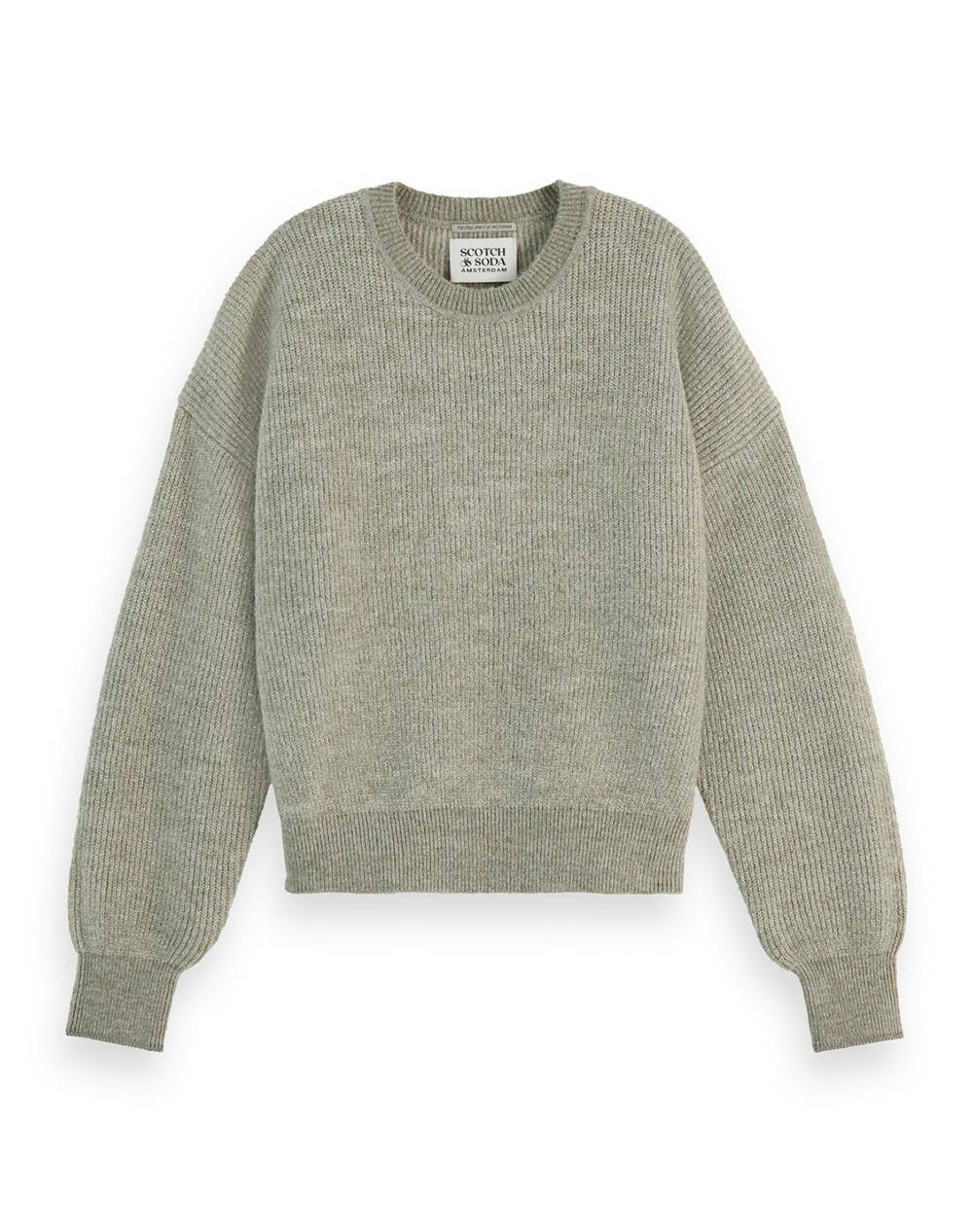 SCOTCH&SODA FUZZY CREW NECK PULLOVER