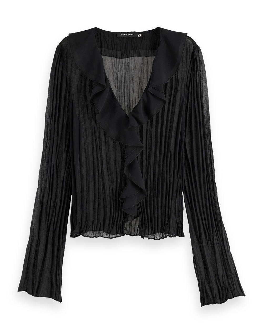 SCOTCH&SODA RUFFLED TOP