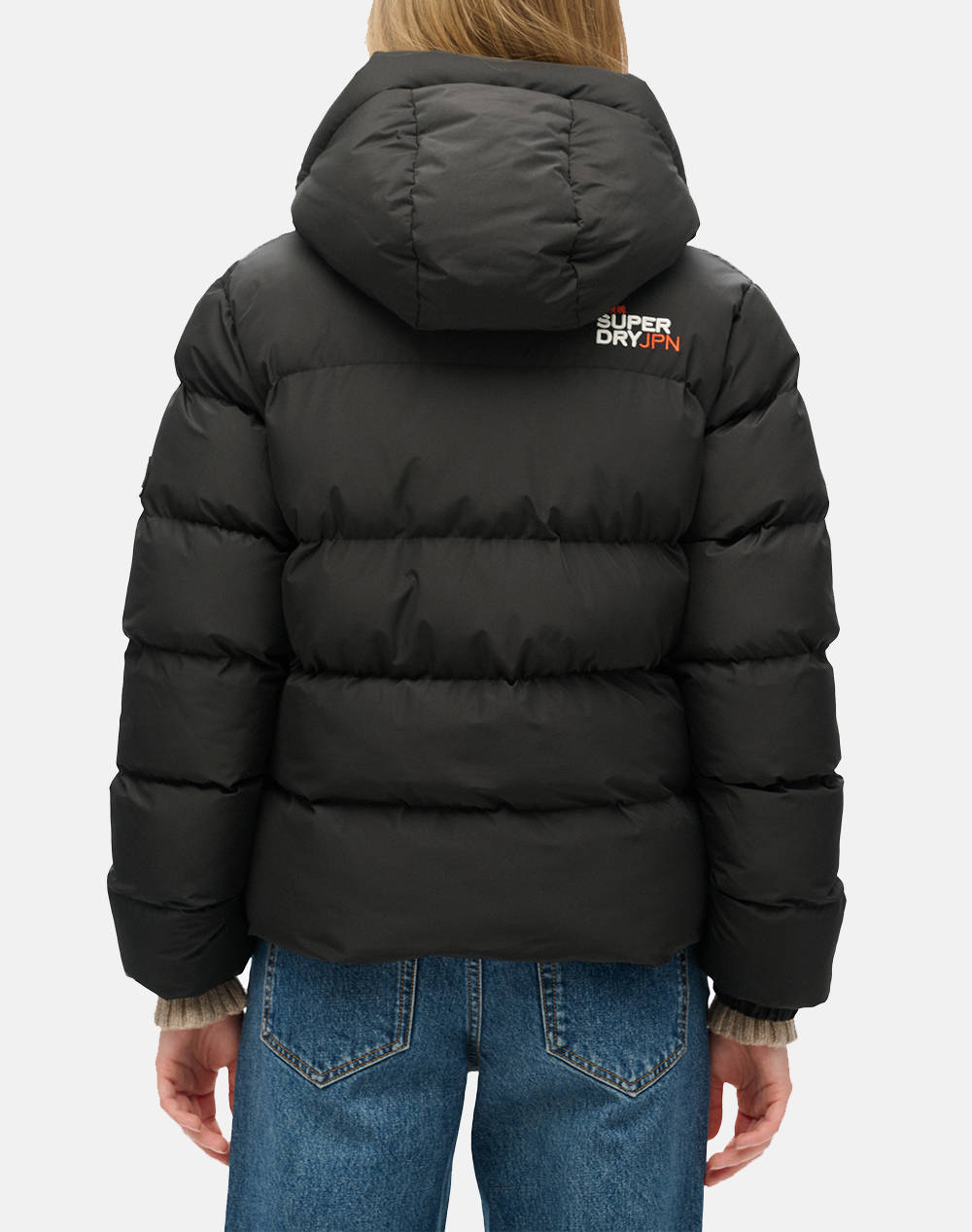 SUPERDRY D2 SDCD HOODED SPORTS PUFFER JACKET GEACA DE DAMA