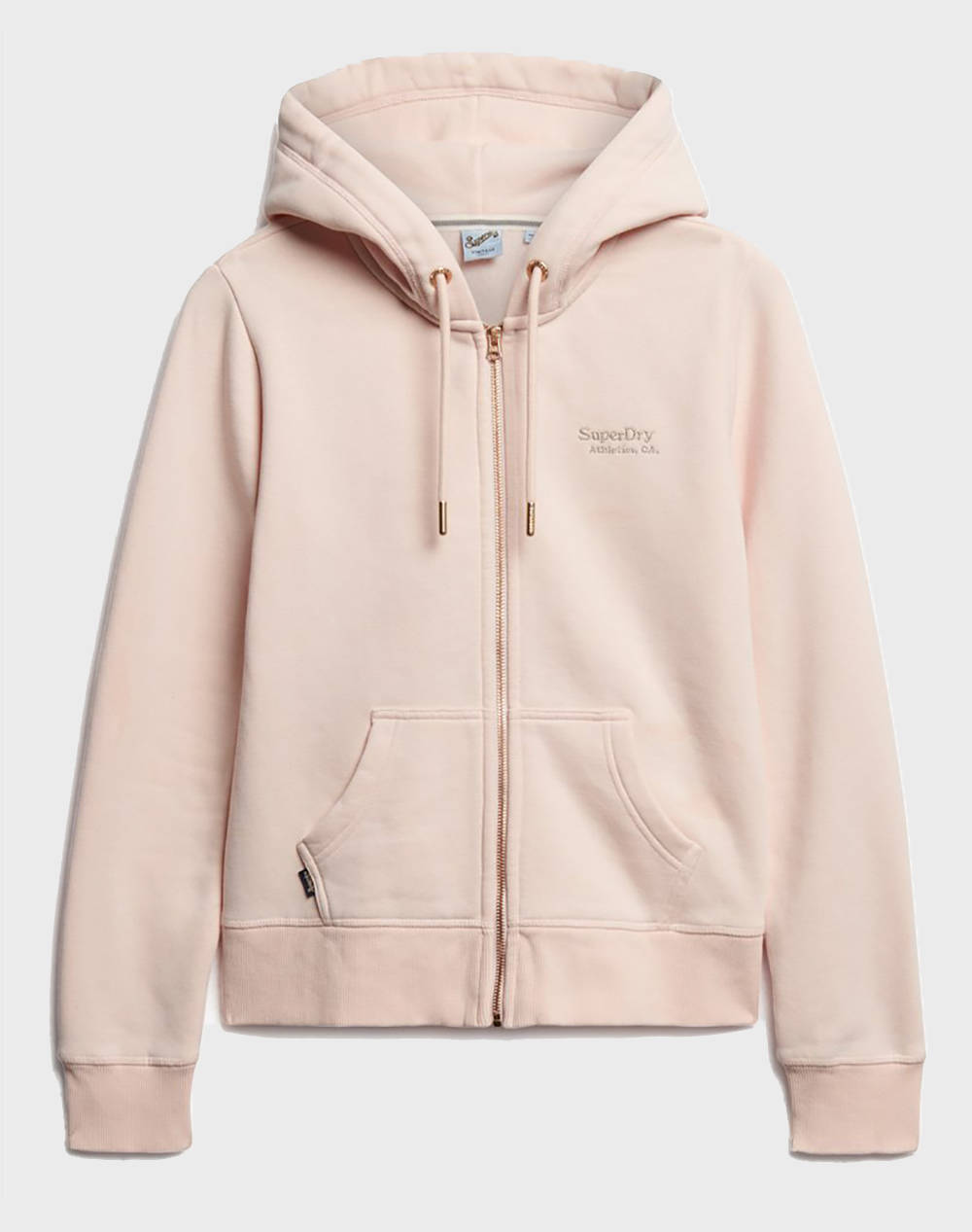 SUPERDRY D1 OVIN ESSENTIAL LOGO ZIP HOODIE HANORAC DE DAMA