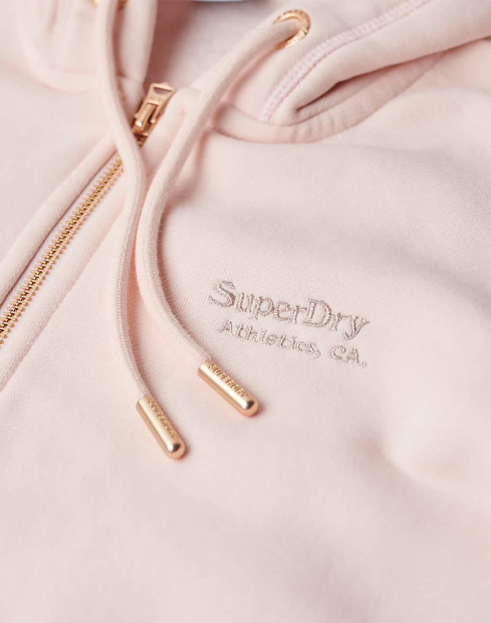 SUPERDRY D1 OVIN ESSENTIAL LOGO ZIP HOODIE HANORAC DE DAMA