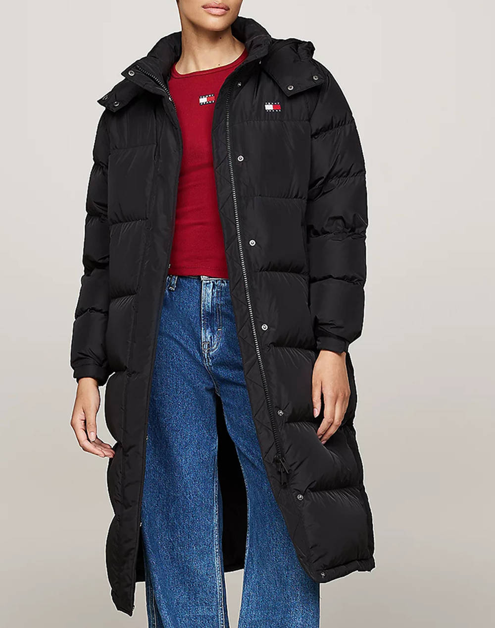 TOMMY JEANS TJW ALASKA LONG PUFFER EXT