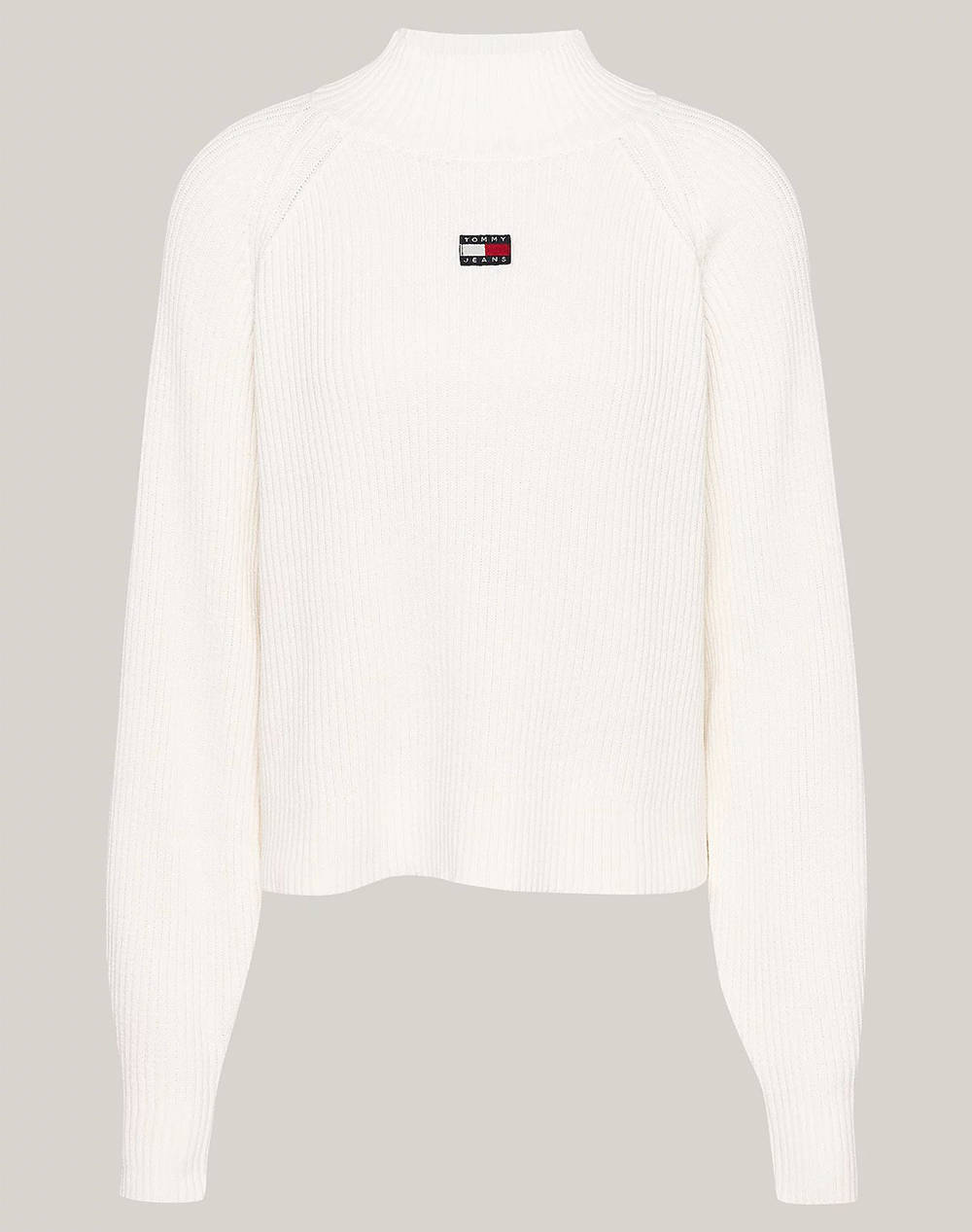 TOMMY JEANS TJW BADGE MOCKNECK SWEATER