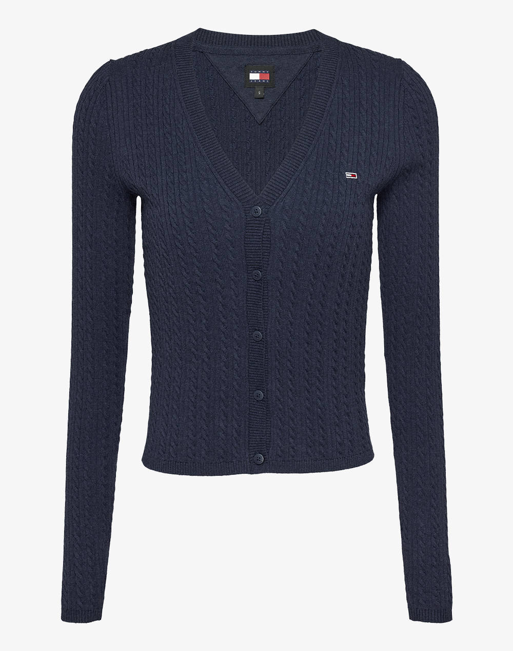 TOMMY JEANS TJW CABLE ESSENTIAL CARDIGAN