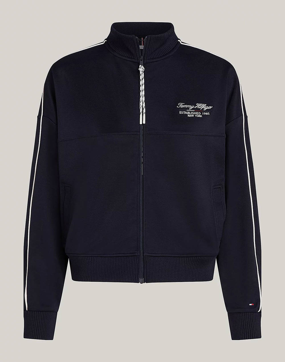 TOMMY HILFIGER SCRIPT REG FULL ZIP SWEATSHIRT