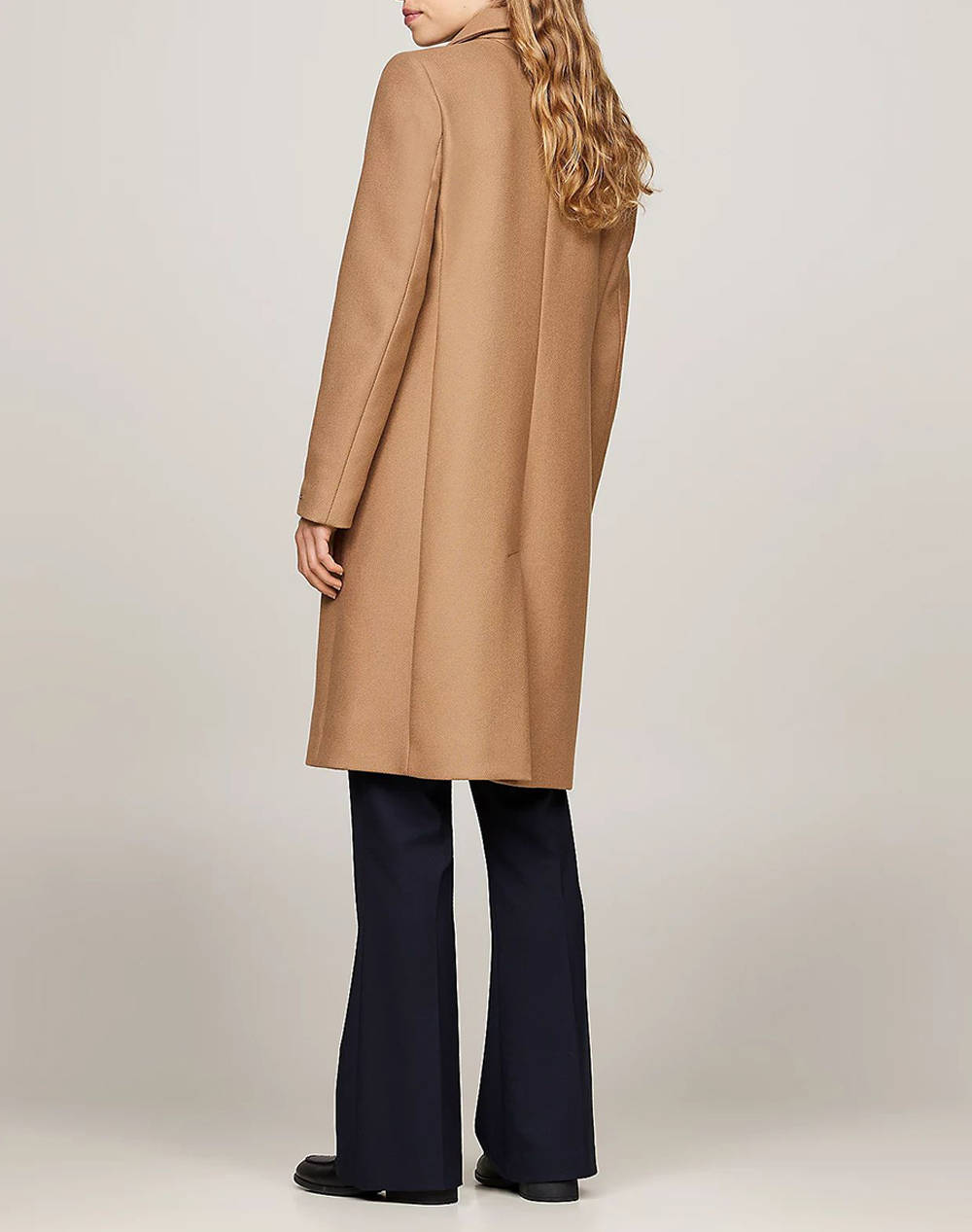 TOMMY HILFIGER WOOL BLEND CLASSIC COAT