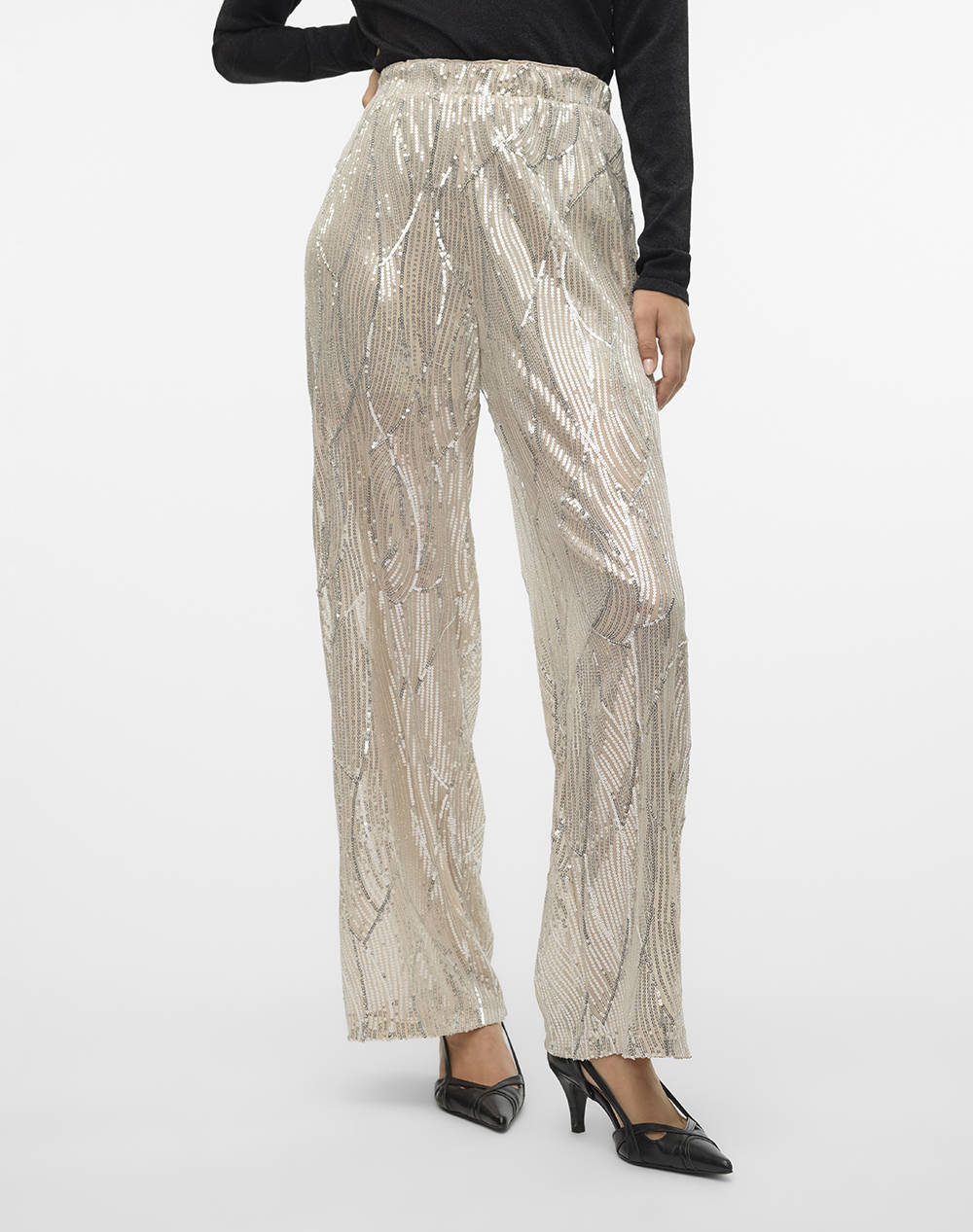 VERO MODA VMELLEN HW WIDE PANT JRS