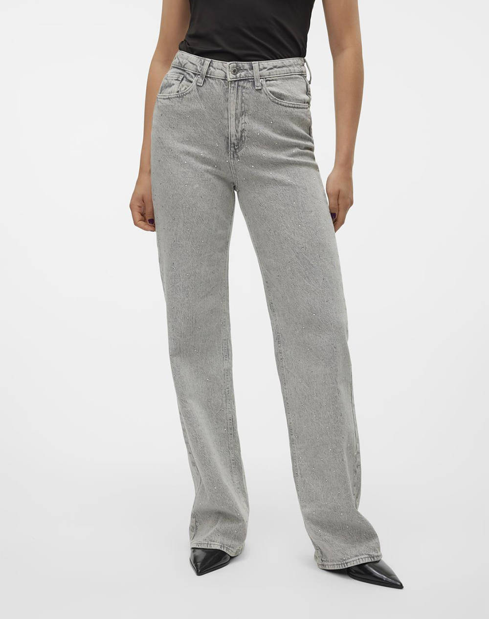 VERO MODA VMTESSA HR WIDE JEANS RHINES RA207 GA