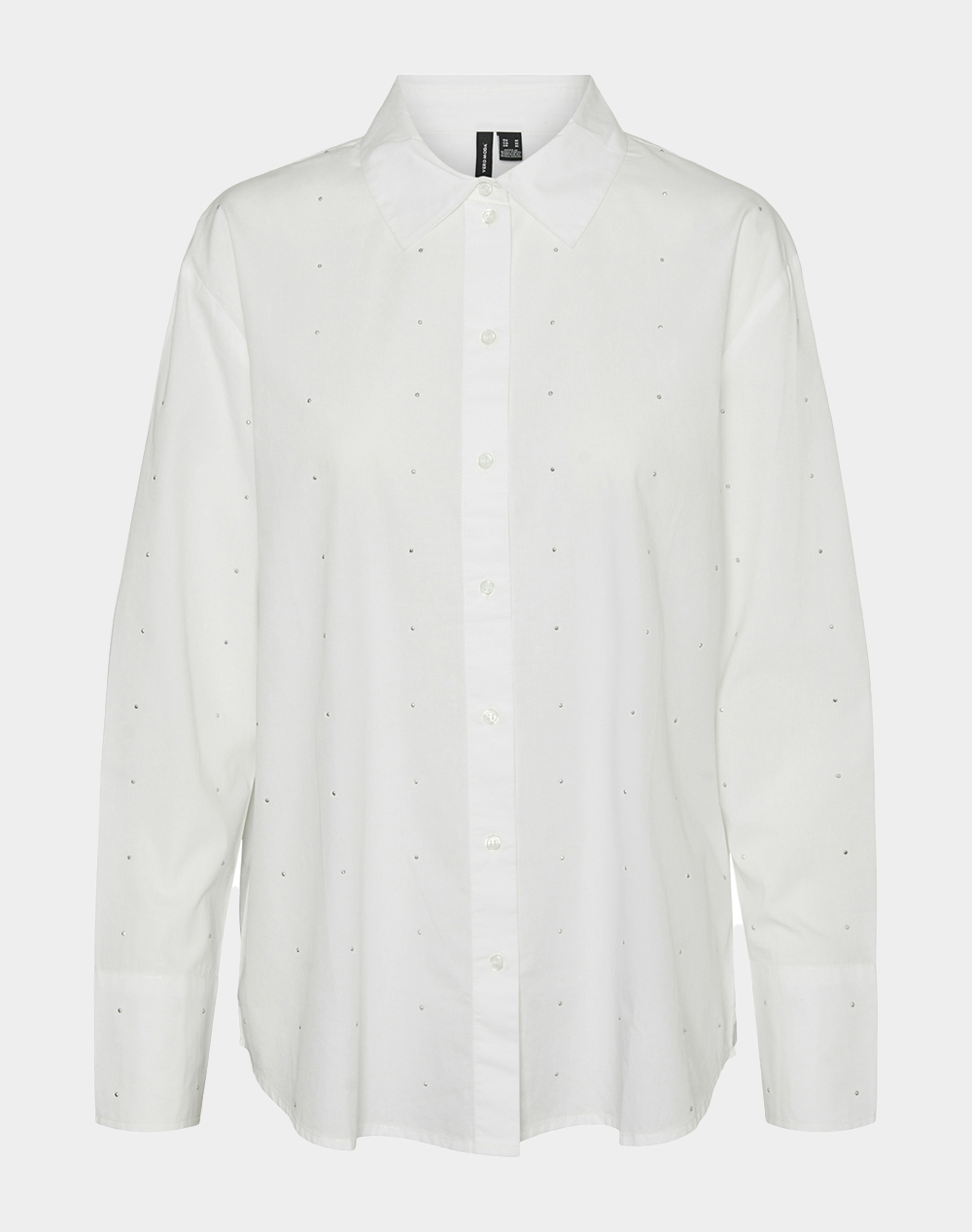 VERO MODA VMCHARLOTTE STUD LS SHIRT WVN GA