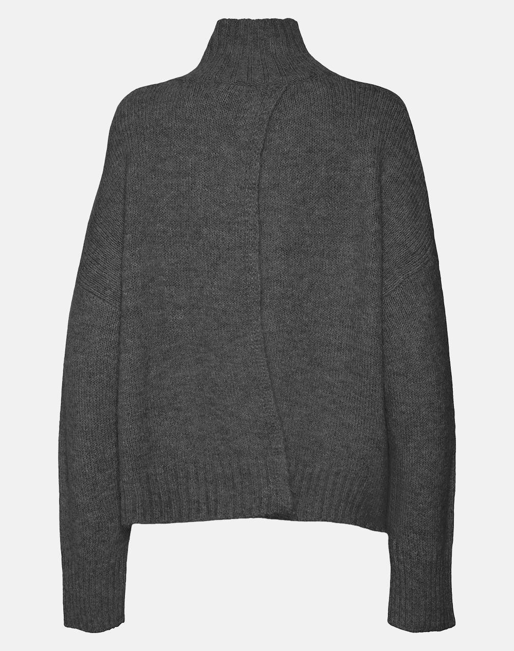 VERO MODA VMMADDIE LS HIGHNECK PULLOVER GA