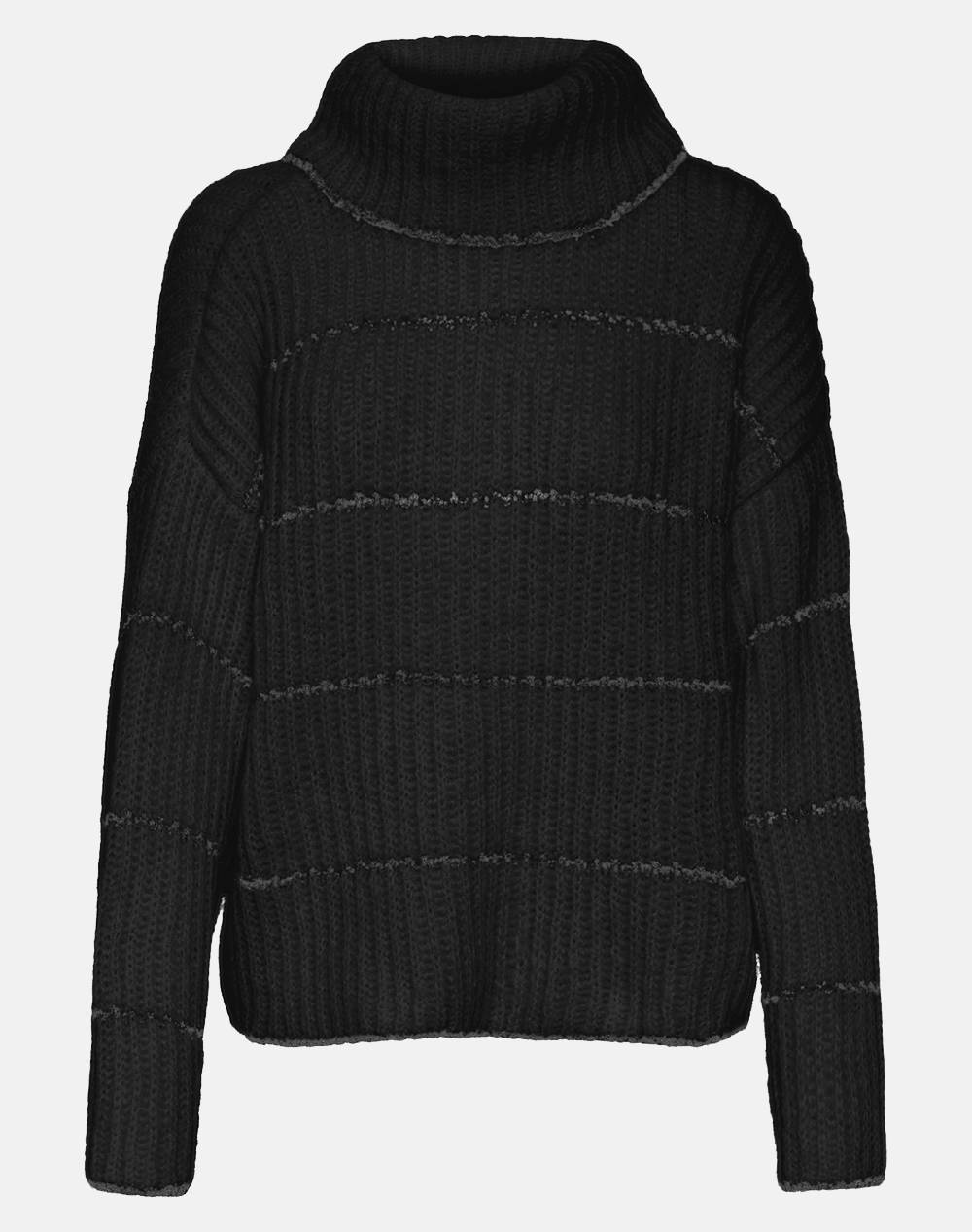 VERO MODA VMSHILA LS COWLNECK PULLOVER GA