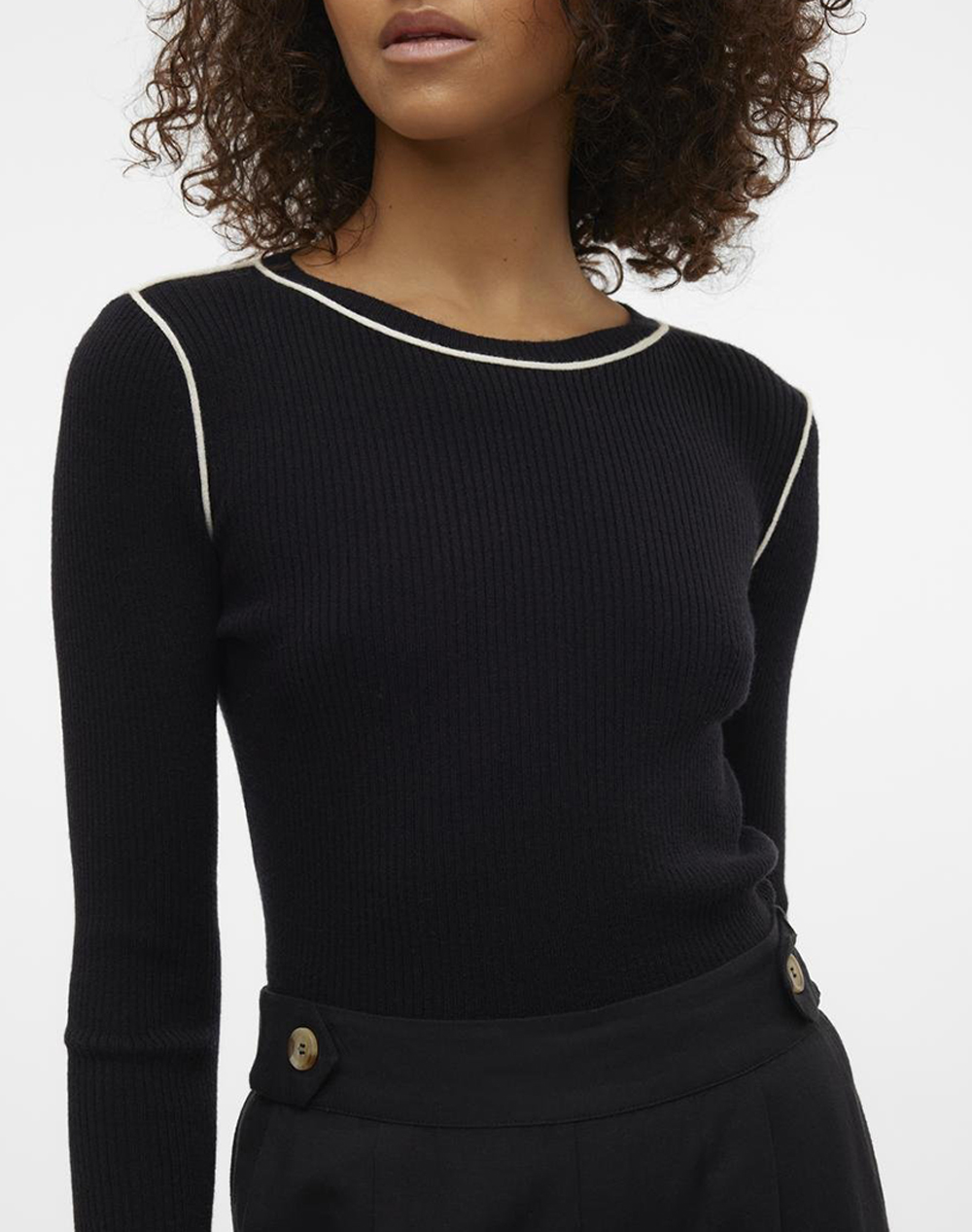 VERO MODA VMKARA LS O-NECK PULLOVER GA BOO