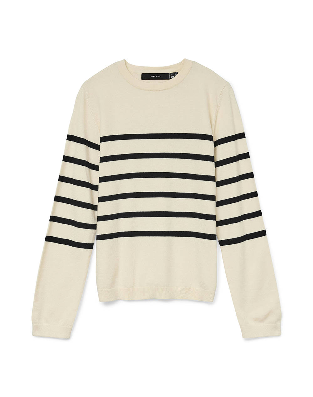 VERO MODA VMSABA PLAIN LS O-NECK PULLOVER GA NOOS