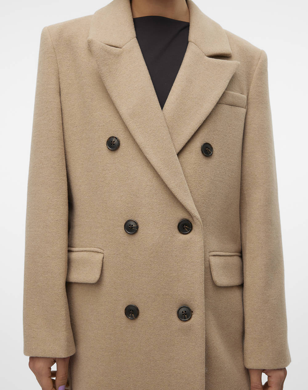 VERO MODA VMEDENSIA LONG WOOL COAT GA