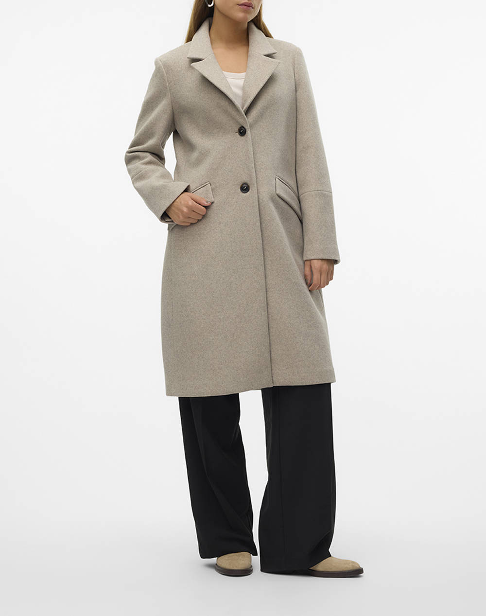 VERO MODA VMFORTUNESARA LONG COAT GA BOO