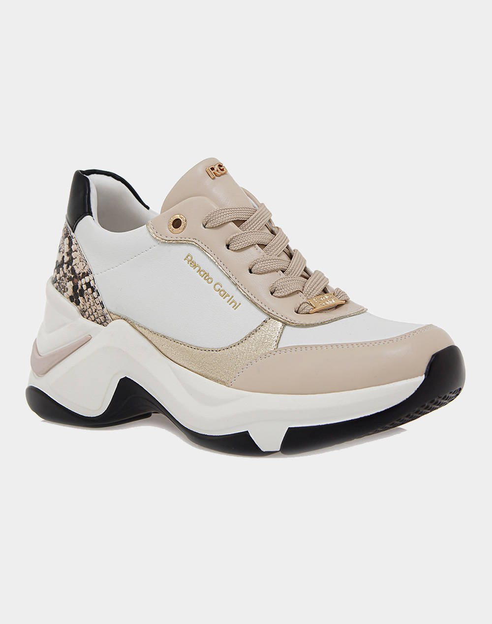 RENATO GARINI SNEAKERS WEDGES