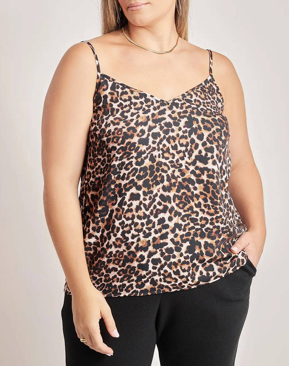 PARABITA Top lenjerie intima cu animal print