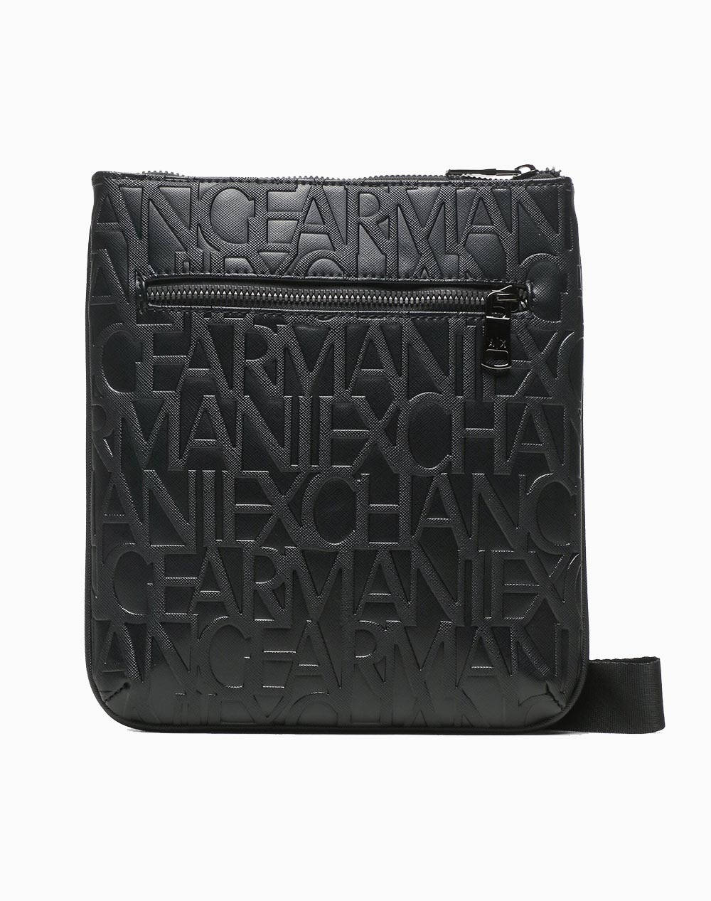 ARMANI EXCHANGE MANS FLAT CROSSBODY ( Dimensiuni: 22 x 24 x 2 cm)