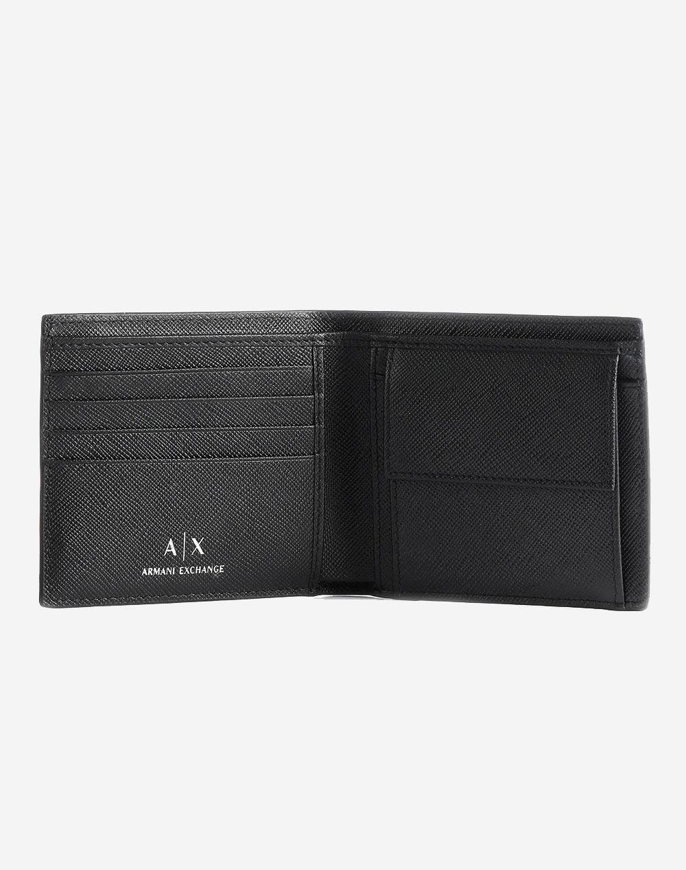 ARMANI EXCHANGE MANS BIFOLD W/COIN ( Dimensiuni: 11 x 10 x 2 cm)