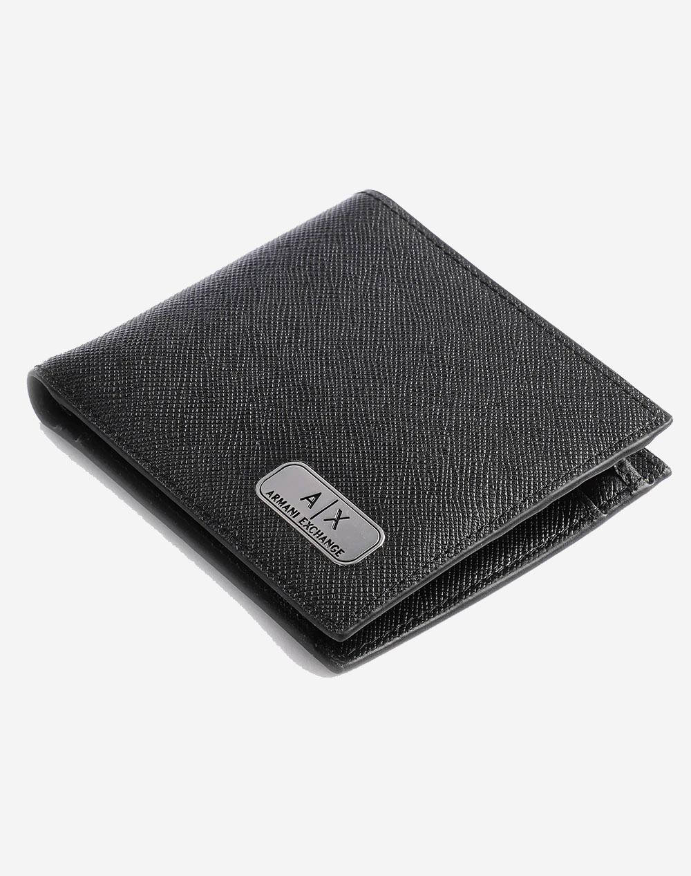 ARMANI EXCHANGE MANS BIFOLD W/COIN ( Dimensiuni: 11 x 10 x 2 cm)