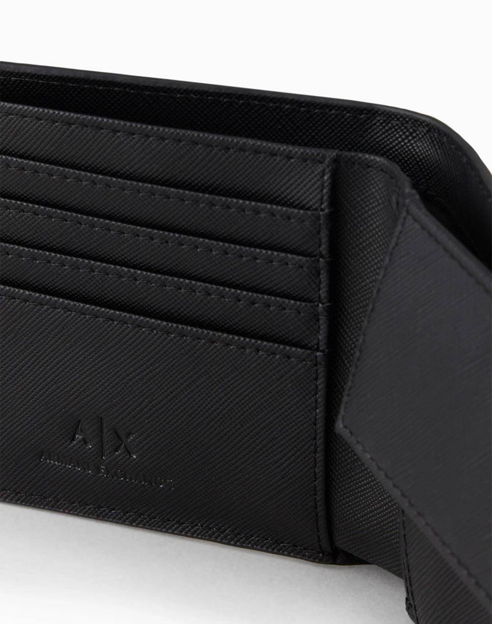 ARMANI EXCHANGE MANS BIFOLD W/COIN ( Dimensiuni: 19 x 10.5 x 3 cm)