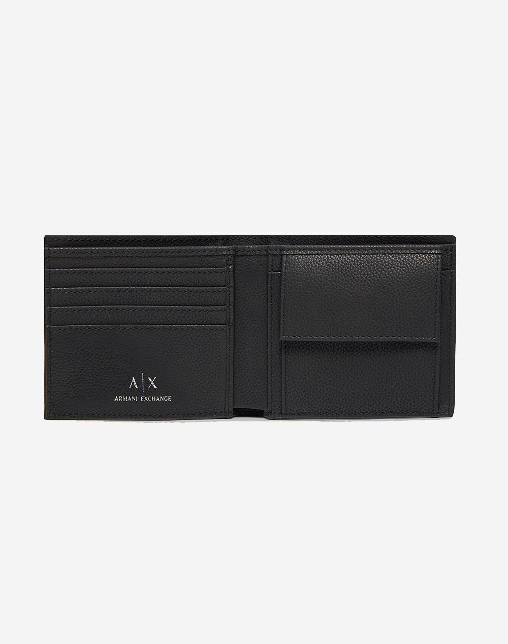 ARMANI EXCHANGE MANS BIFOLD W/COIN ( Dimensiuni: 11.5 x 10 x 2 cm)