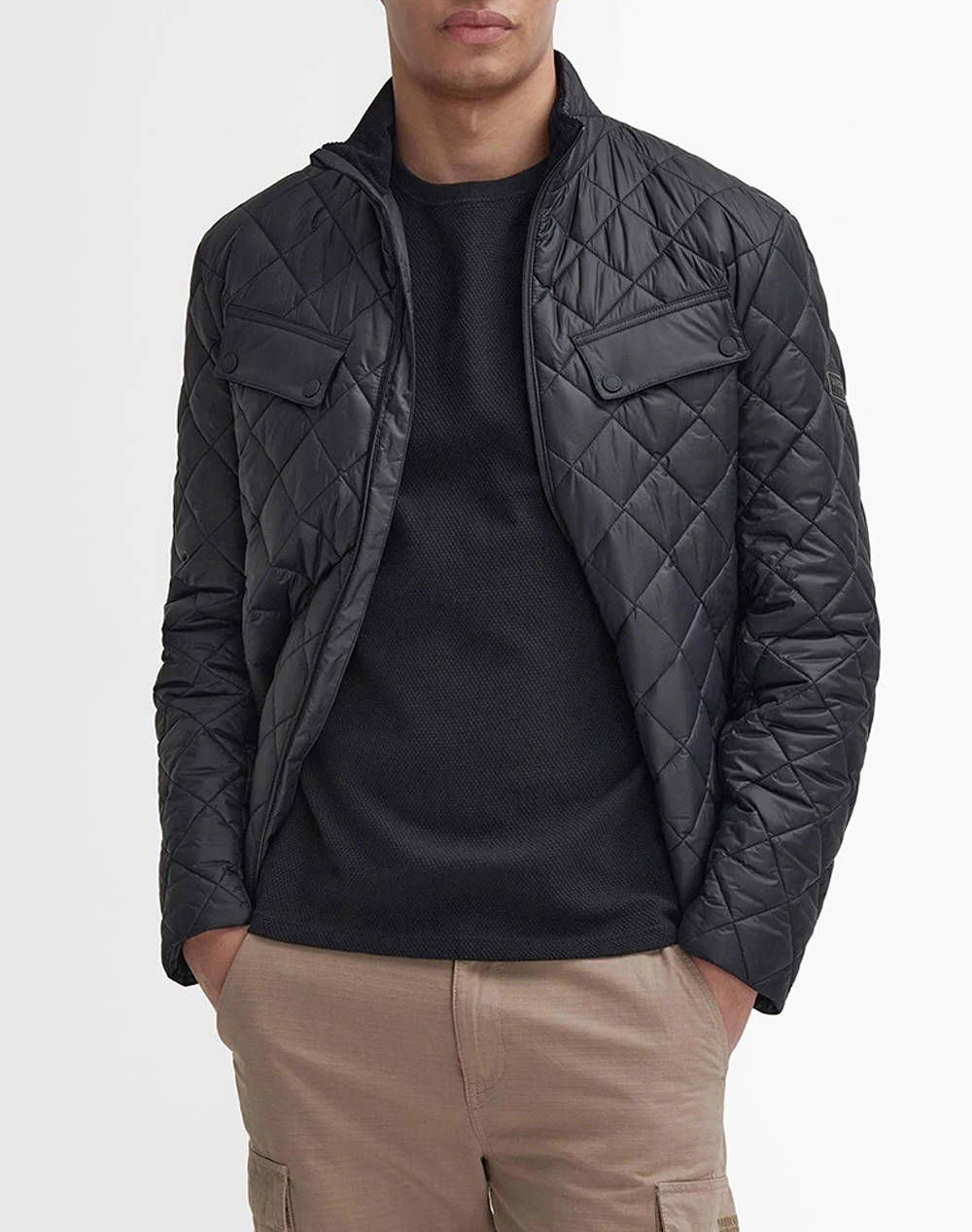 BARBOUR INTERNATIONALARIEL BOX QUILTED JACKET GEACA QUILT