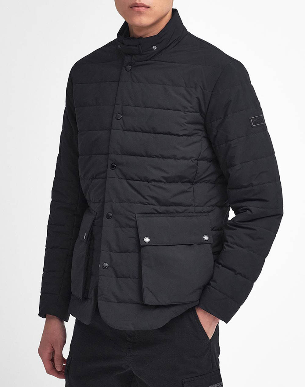 BARBOUR INTERNATIONAL FLEETHAM PUFFER JACKET GEACA QUILT