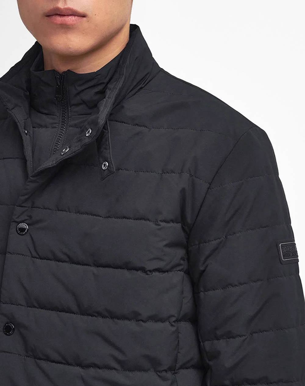 BARBOUR INTERNATIONAL FLEETHAM PUFFER JACKET GEACA QUILT