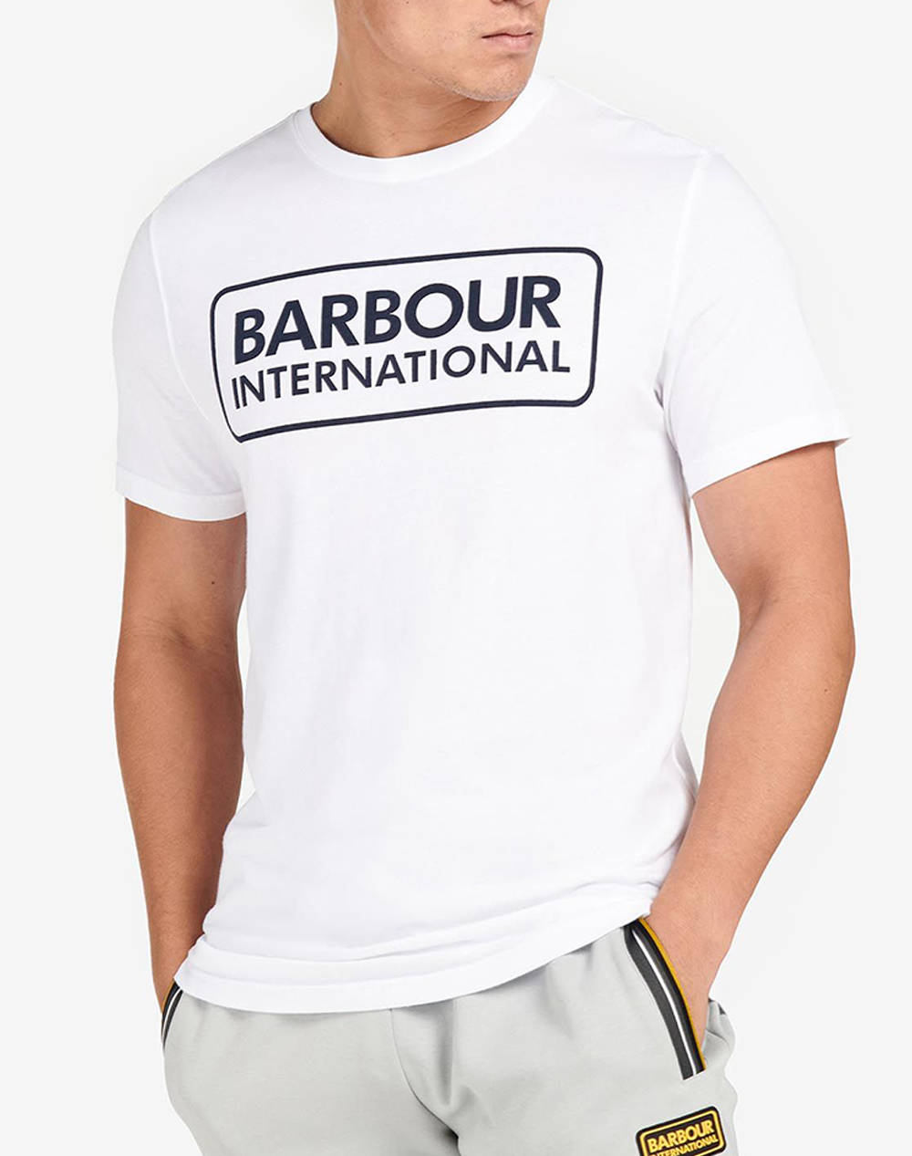 BARBOUR INTERNATIONAL CHARGE TEE BLUZA T-SHIRT KM