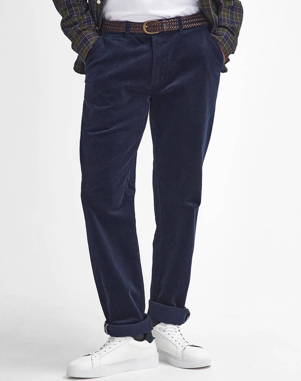 BARBOUR STRETCH CORD TAILORED FIT TROUSER PANTALONI