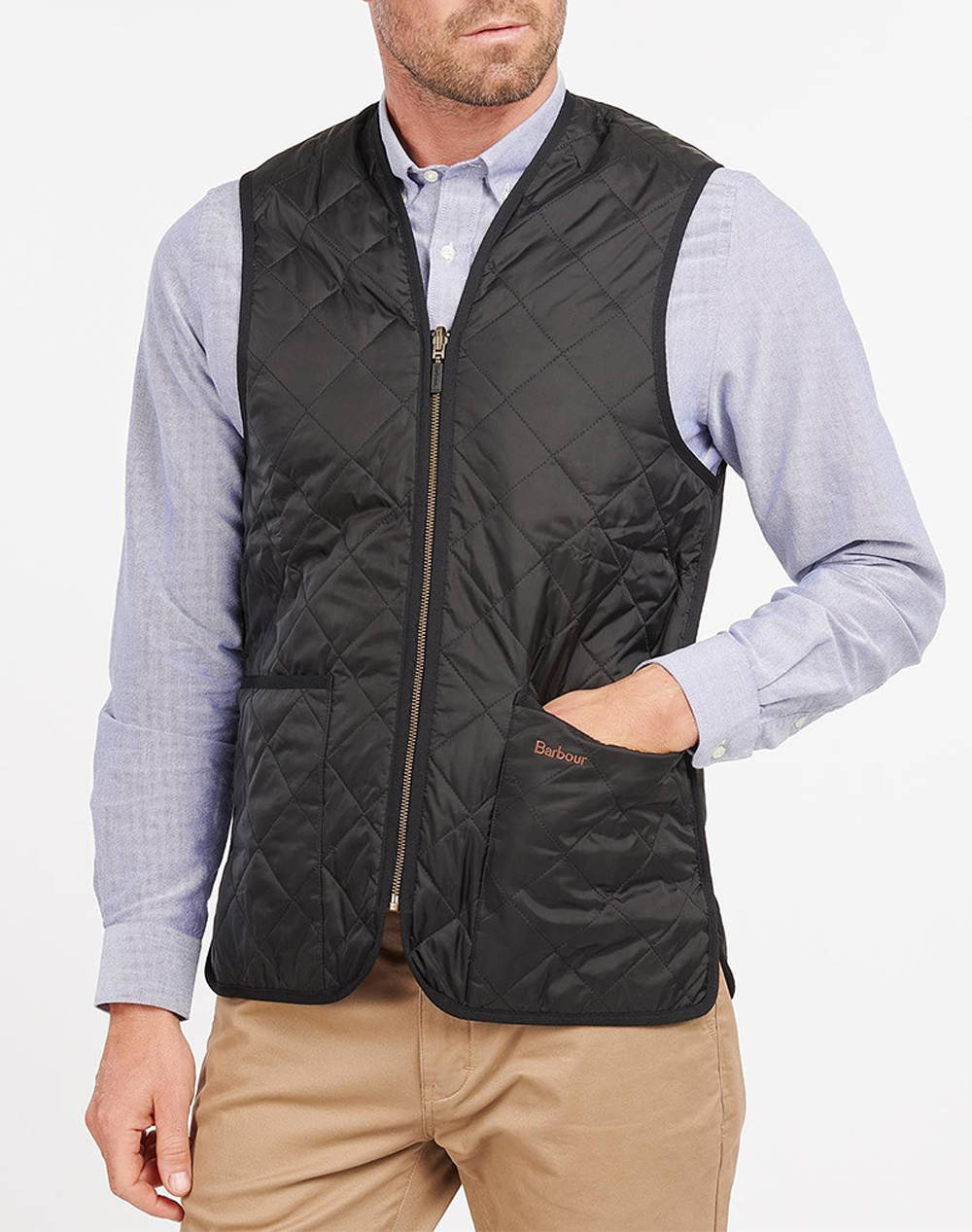 BARBOUR QUILTED WAISTCOAT/ZIP-IN LINER GEACA