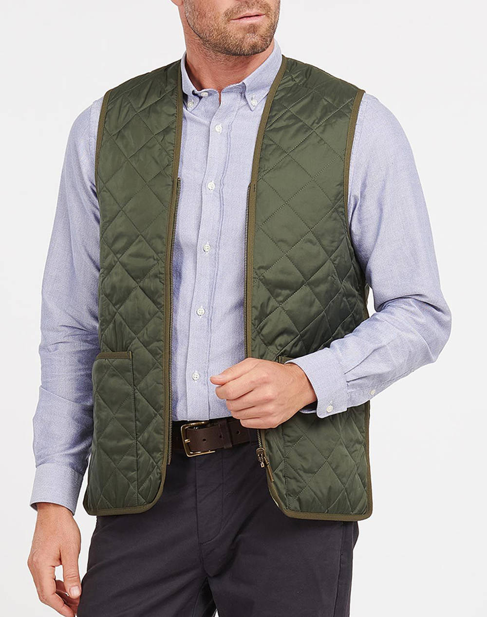 BARBOUR QUILTED WAISTCOAT/ZIP-IN LINER GEACA