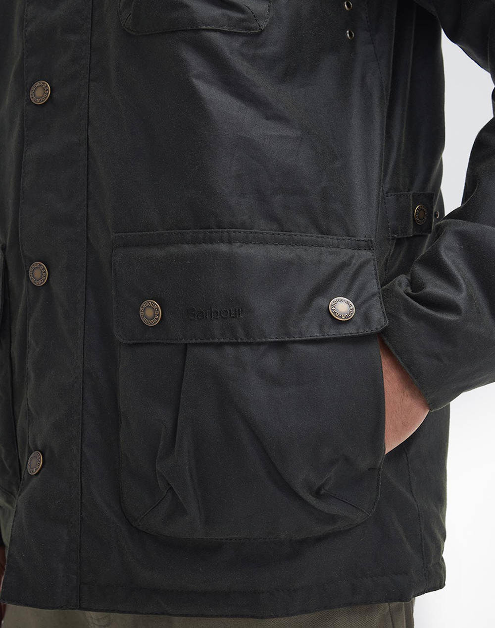 BARBOUR HORNSEA WAX JACKET GEACA WAX