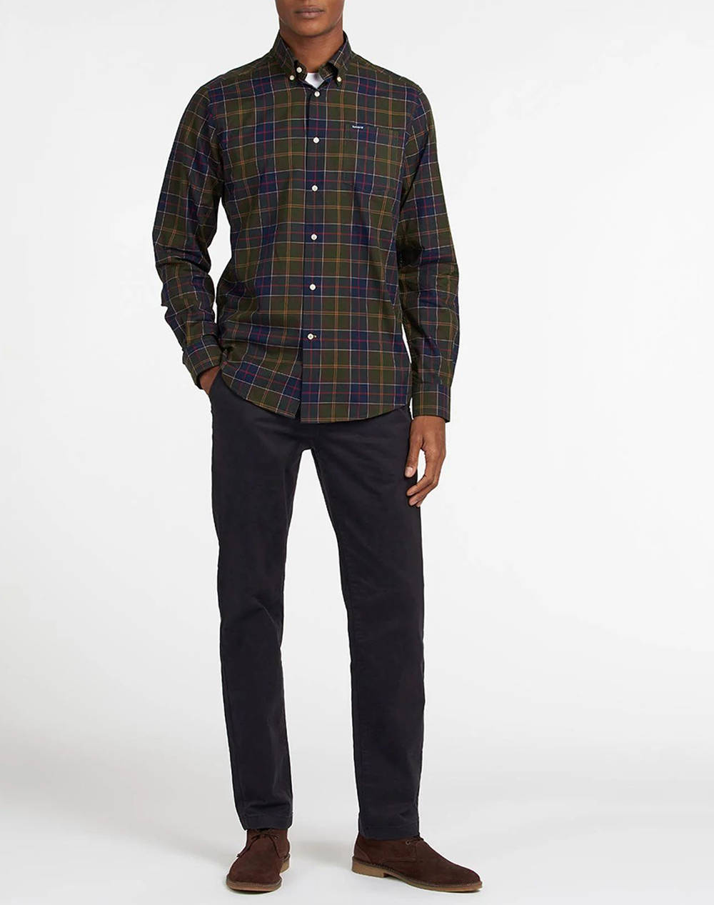 BARBOUR WETHERAM TAILORED TARTAN SHIRT CAMASA M/M