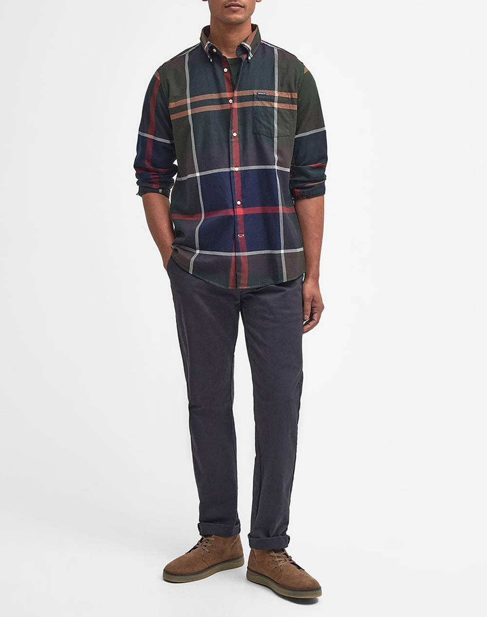 BARBOUR DUNOON TAILORED TARTAN SHIRT CAMASA M/M