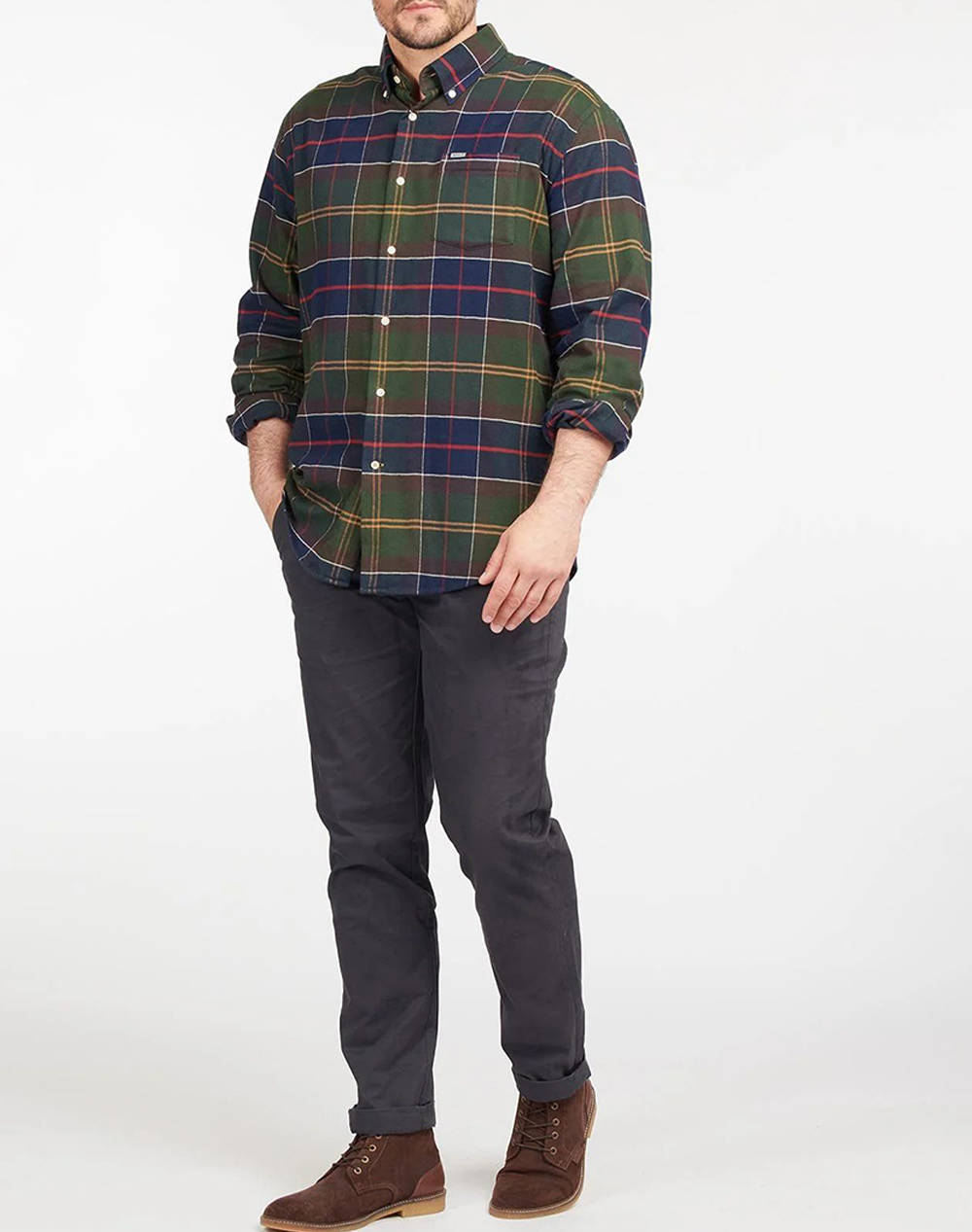 BARBOUR HOGSIDE REGULAR TARTAN SHIRT CAMASA M/M