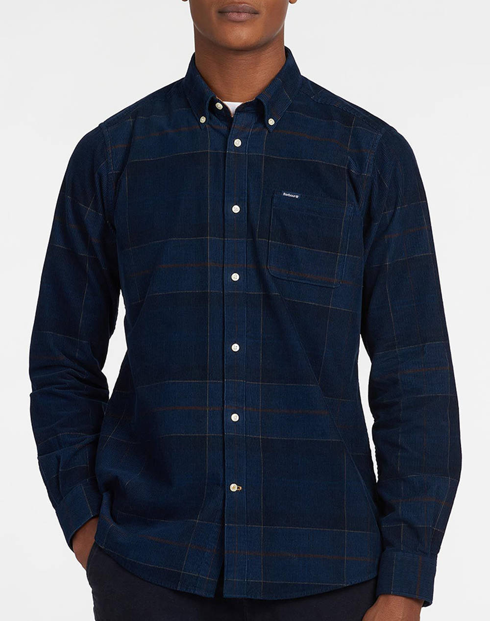 BARBOUR BLAIR TAILORED TARTAN CORD SHIRT CAMASA M/M