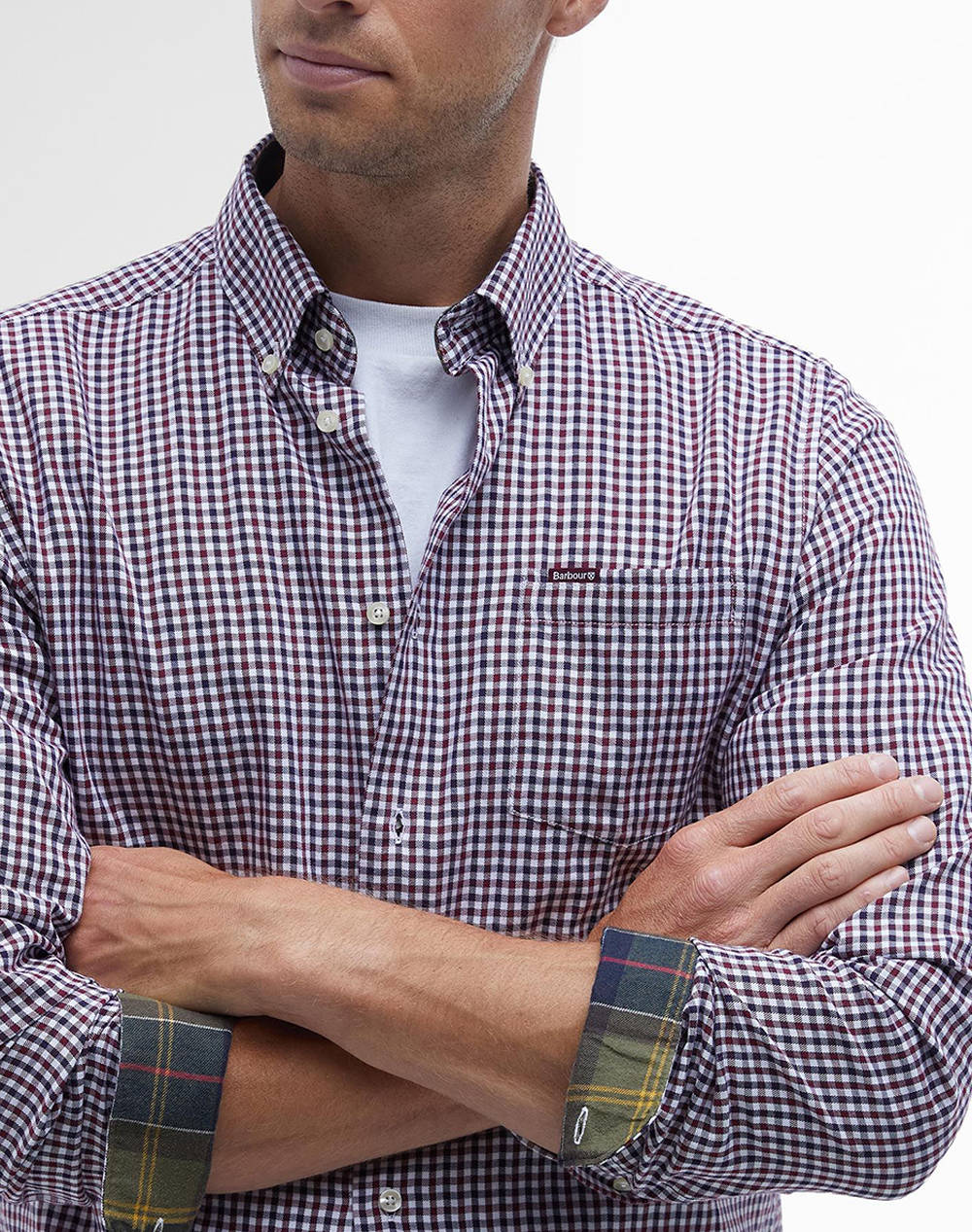 BARBOUR PADSHAW TAILORED GINGHAM SHIRT CAMASA M/M