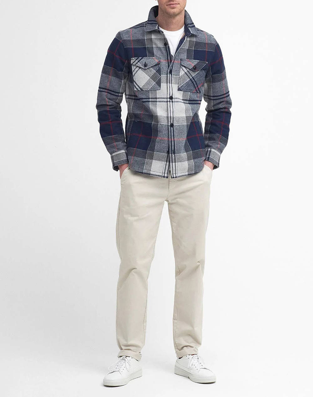 BARBOUR CANNICH TAILORED TARTAN OVERSHIRT CAMASA M/M