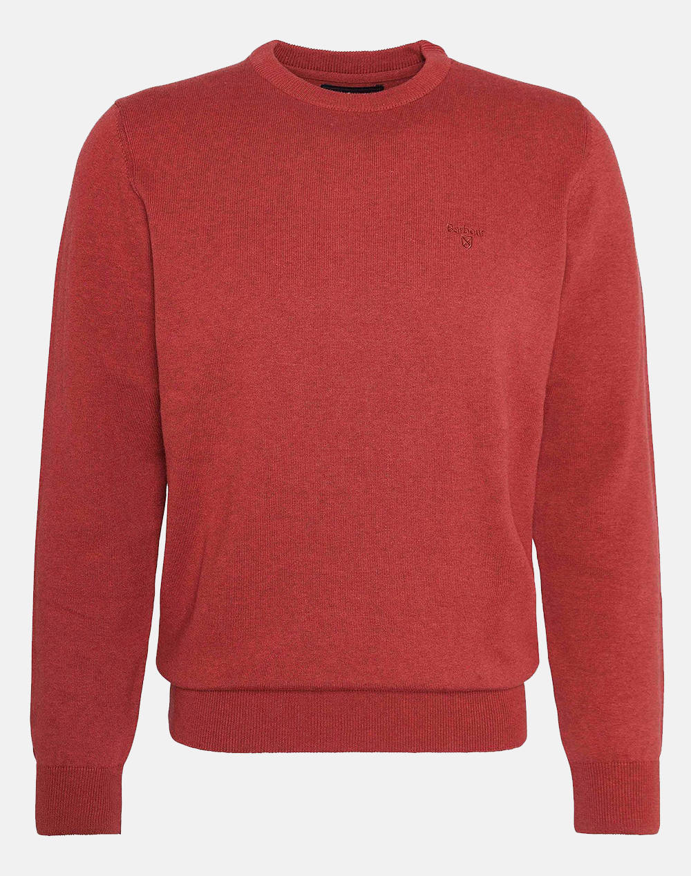 BARBOUR PIMA COTTON CREW NECK SWEATER TRICOTAT