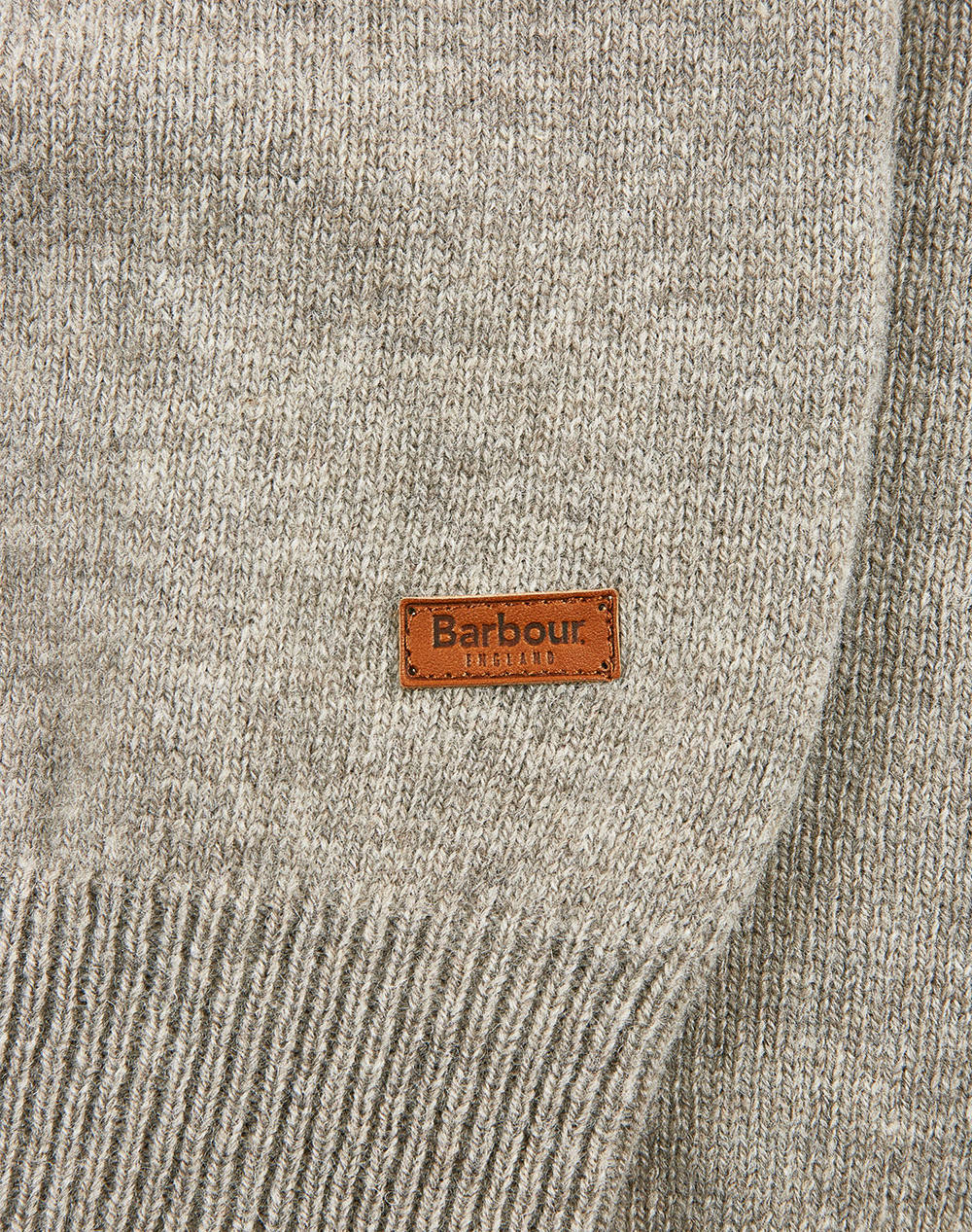 BARBOUR ESSENTIAL PATCH CREW NECK SWEATER TRICOTAT