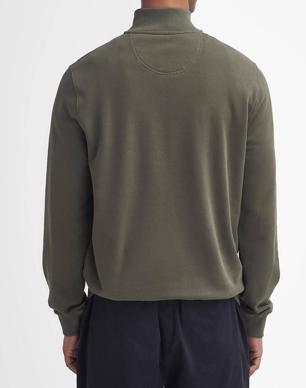 BARBOUR BECKHILL HALF ZIP SWEATSHIRT HANORAC