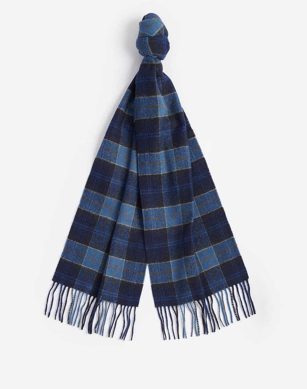 BARBOUR TARTAN LAMBSWOOL SCARF FULAR